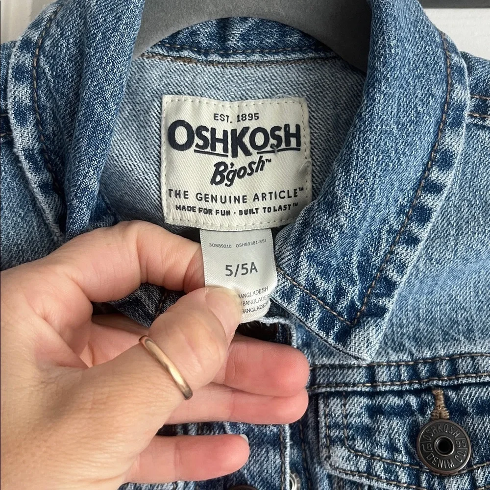 OshKosh B'gosh Classic Blue Kids Jean Jacket
